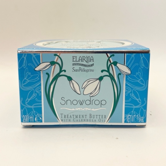 Perlier Elariia Snowdrop Treatment Butter Calendula Oil 7oz 200mL New, Sealed - Picture 2 of 4